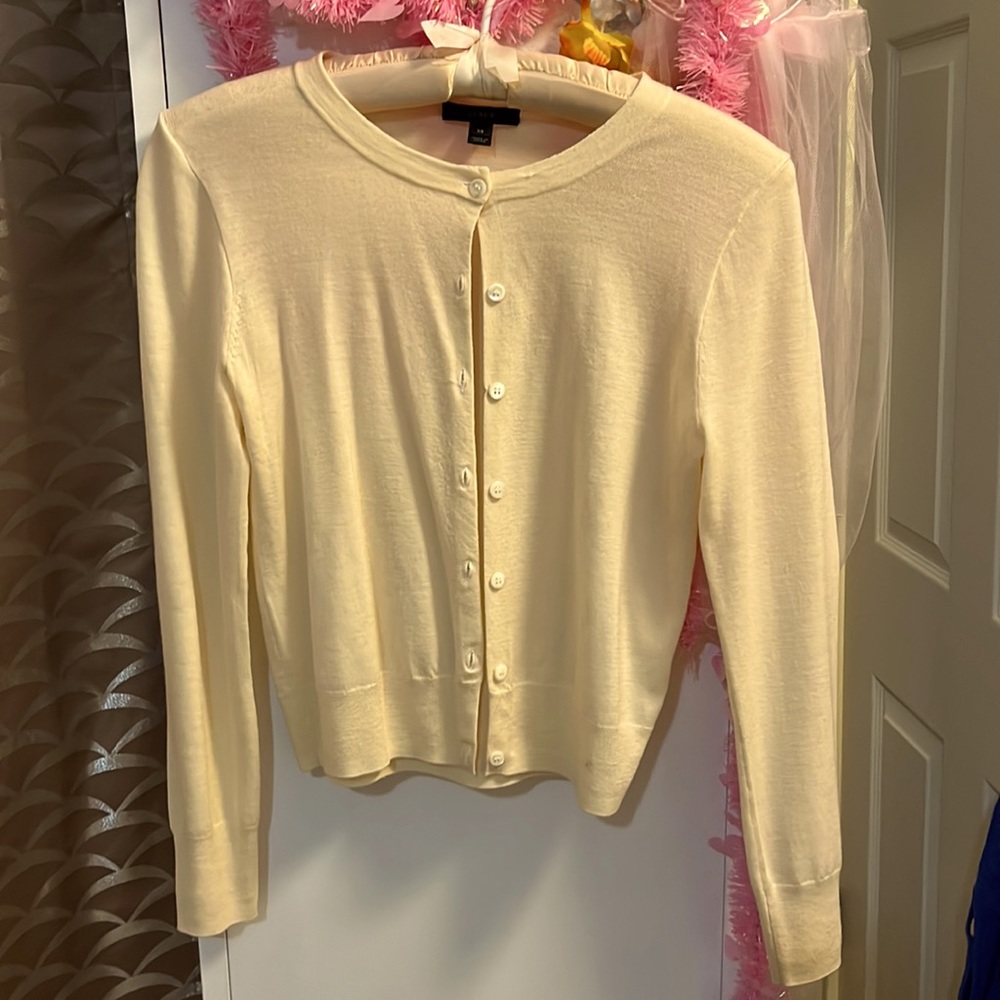 J Crew merino wool cardigan Size XS